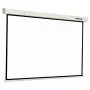 Reflecta Crystal-Line Rollo Softlift 160x160 manuelle Leinwand zum Herunterziehen, 1:1 Seitenverhältnis, 160x160 cm Bildfläche, mattweiß, weißes Gehäuse