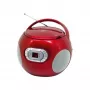 SOUNDMASTER SCD5100WE Weiß CD-Boombox mit UKW-Radio, Kassettenspieler, USB und AUX