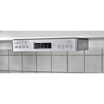 Soundmaster UR2045SI Küchenradio DAB+, FM, Bluetooth, Freisprecheinrichtung, Silber
