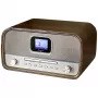 Soundmaster DAB970BR1 Tischradio DAB+, FM, AUX, Bluetooth, CD, USB, Akku-Ladefunktion, Braun
