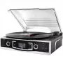 Soundmaster PL590SW Stereoanlage Plattenspieler mit DAB+, FM, AUX, USB, Aufnahmefunktion, Schwarz