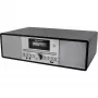 Soundmaster DAB980SW Schwarz Music Centre DAB+/FM-RDS CD USB Bluetooth Audiobook Player mit Kassette und Plattenspieler