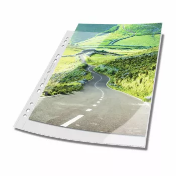 DURABLE Premium Dokumentenhüllen A4 Recycling-PP 100 Stück transparent (268419)