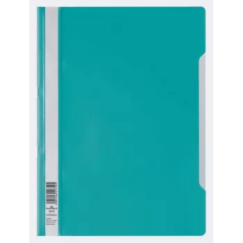 Durable 10 Quick Binder Plastic Türkis DIN A4