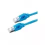 Draka Secomp DRAKA UC400 S27 Patchkabel RJ-45 Stecker zu RJ-45 Stecker 2 m FTP Cat6 halogenfrei Blau