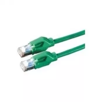Draka Secomp DRAKA UC400 S27 Cat6 FTP Patchkabel, Grün, 2m