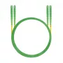 HELOS LWL Patchkabel E2000® APC/E2000® APC (LSH) Duplex 9/125µm OS2 Gelb 0,5m