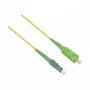 HELOS LWL OS2 Simplex Patchkabel LSZH 2,0mm SC/APC auf LC/APC Gelb 20m