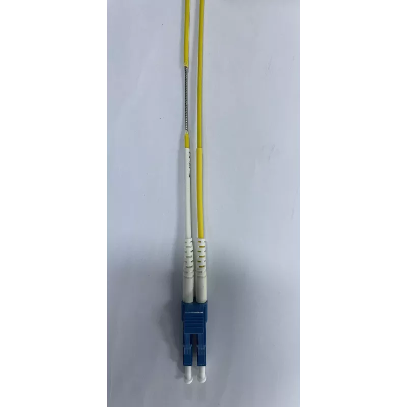 HELOS LWL Duplex Patchkabel, LC/LC, 9/125 µm, Stahlpanzer, 18m (51940.18A)