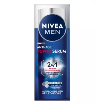 NIVEA Men Anti-Age Power Serum 2in1 intensives Serum gegen Hautunreinheiten 30 ml