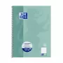 Oxford Office Signature A4 Hardcover Notizbuch - kariert - 80 Blatt - Blau/Grün monochrom