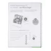 Oxford College Block A4+ 80 Blatt 90 g/m² kariert blau 4-Loch