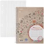 Hamelin Landre College Block A5 kariert 80 Blatt mit Rand 4-fach gelocht