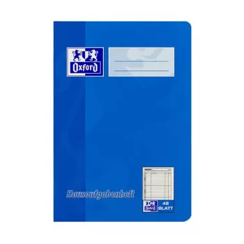Oxford 100057950 Notizbuch A5 90 g/m2 Blau