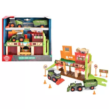Dickie Micro Farm Station 3 Fendt Vehicles 203733003