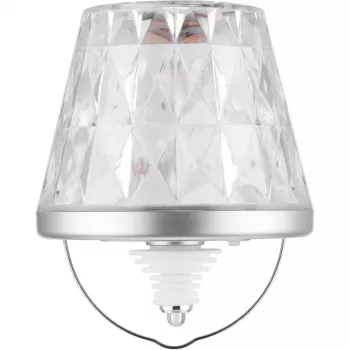 REV LED Flaschenlampe mit Akku Lamprusco Cristal RGBW