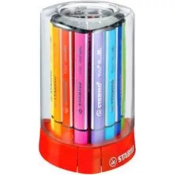 STABILO Trio Scribbi Fasermaler - 2 mm - 12er Pack - Farben sortiert