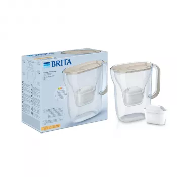 BRITA Style Essential Wasserfilterkrug Weiß 2,4 L