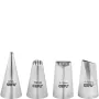 GEFU TREPPO 2.0 Würfel- und Stiftschneider 13761, Schwarz/Silber