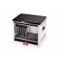 PARAT PARAPROJECT Cube C12 Geräte-Aufbewahrungsbox - abschließbar - für 12 Tablets/Notebooks - Stahl, ABS-Kunststoff - Grau - Bildschirmgröße bis zu 12 Zoll (30,5 cm)