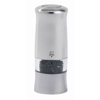 Peugeot Zeli Elektrische Pfeffermühle 14 cm Silber (24079)