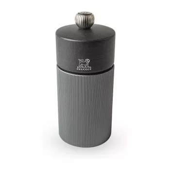 Peugeot Line Salzmühle 12 cm Graphit Naturholz/Aluminium