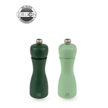 Peugeot Tahiti Pfeffer- und Salzmühlen-Set 2 Stück 15 cm Grün