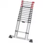 Hailo T80 FlexLine 13 Sprossen Teleskop-Mehrzweckleiter