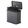 Hailo Öko trio Plus L Recycling-Behälter 30 L Dark Grey Matt