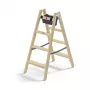 Hailo Master H80 2 x 4 Stufen Doppelseitige Trittleiter