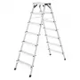 Hailo D60 StandardLine 2x7 Stufen Doppelseitige Leiter