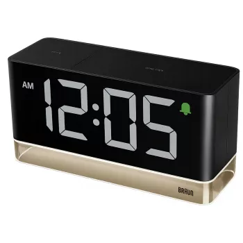 Braun BC 27 BEU Digital LED Wecker (67128) - Schwarz