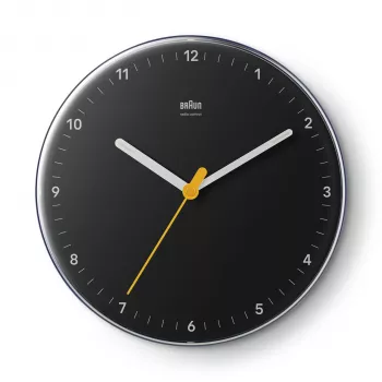 Braun BC 26 B-DCF Funk-Wanduhr Schwarz