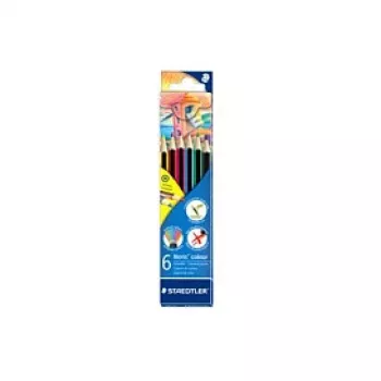 STAEDTLER Noris colour 185 Buntstifte - Farben sortiert - 6er Pack