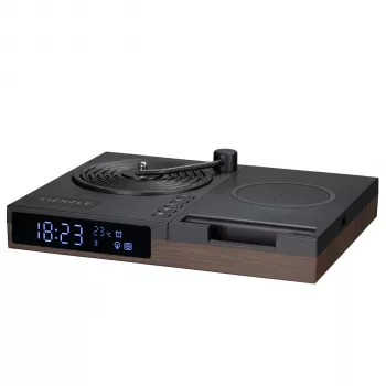 KIENZLE Wecker mit Bluetooth-Lautsprecher und kabellosem Ladegerät (15344)