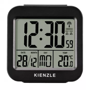 KIENZLE Reisewecker mit Innenraumtemperaturanzeige