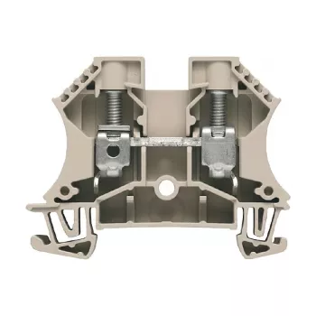 Weidmüller Durchgangsklemme, PUSH IN, 10 mm², 57 A, 1000 V, beige, 50 Stück