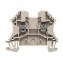 Weidmüller Durchgangsklemme, W-Serie, 2,5 mm², 24 A, 800 V, beige, Schraubanschluss, Hutschienenmontage, 100 Stück
