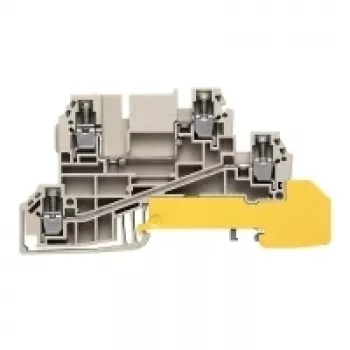 Weidmüller Durchgangsklemme, Beige, 2,5 mm², 24 A, Schraubanschluss, 50 Stück
