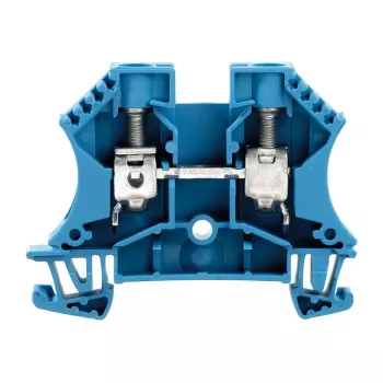 Weidmüller W-Series Durchgangs-Reihenklemme, Blau, 10 mm², 57 A, Schraubanschluss, 50 Stück