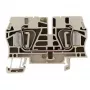 Weidmüller ZDU 6 Durchgangsklemme, Federklemmanschluss, 6 mm², Beige, 50 Stück