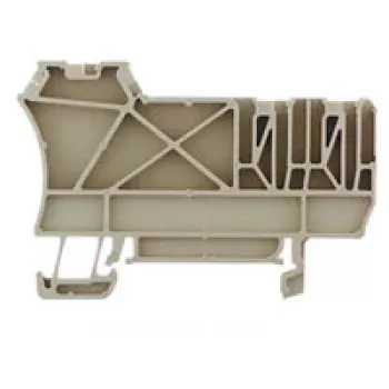Weidmüller ZAP/TW ZIA1.5/3L Endplatte - 50 Stück - Wemid - Beige - -50 bis 120 °C - V0