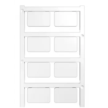 Weidmüller SM 27/18 K MC NE ws Gerätekennzeichner MultiCard 18x27mm Weiß 1707270000