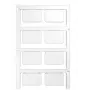 Weidmüller SM 27/18 K MC NE ws Gerätekennzeichner MultiCard 18x27mm Weiß 1707270000