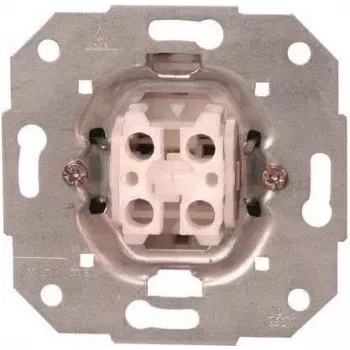 Heinrich Kopp 503500003 Drehknopfschalter Metallisch Weiß IP20 10A 250V