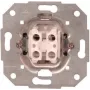 Heinrich Kopp 503500003 Drehknopfschalter Metallisch Weiß IP20 10A 250V