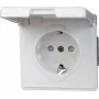 Heinrich Kopp 119102080 Schuko-Steckdose CEE 7/3 CEE 7/4 Weiß 250V 16A