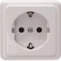 Heinrich Kopp Schuko-Steckdose Aufputz 1-fach 16A 250V Arktisweiß 101802000
