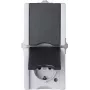 HEINRICH KOPP proAQA Aufputz-Wetterfeste Steckdose 2-fach Vertikal IP44 Grau 16A 250V Typ F