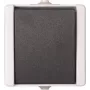 Heinrich Kopp 540656002 Wechselschalter, Aufputz, IP44, 10A, 250V, Schwarz/Weiß, Thermoplast, Paris-Design